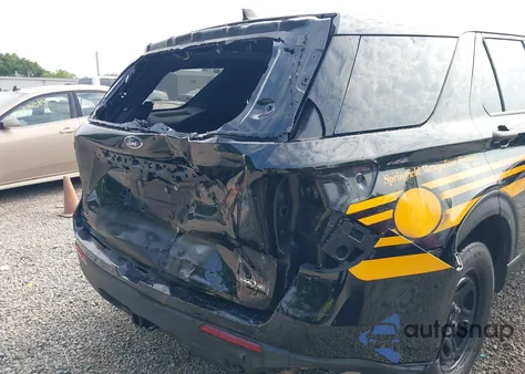 2020 Ford Police Interceptor из США, поврежденный, VIN 1FM5K8AB4LGD08147